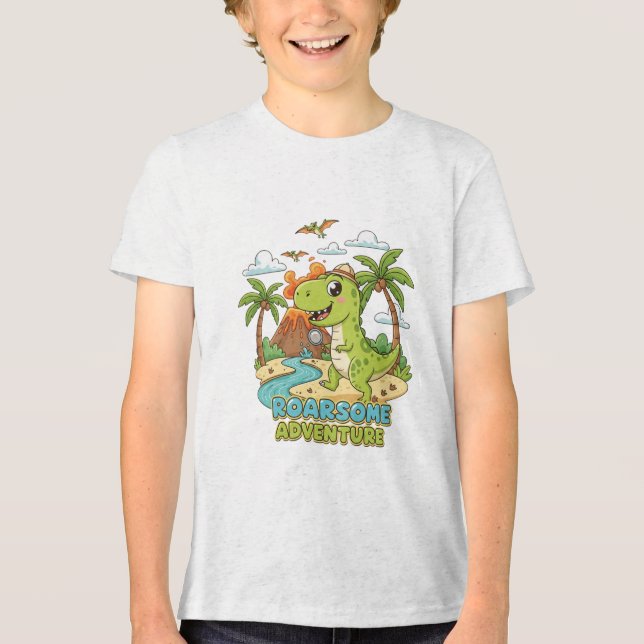 Camiseta Roarsome Dino Adventure (Frente)