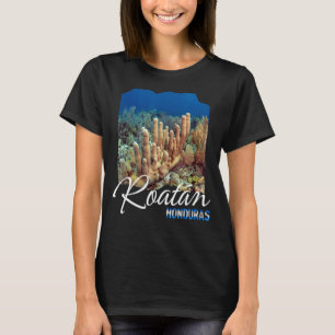 Camiseta Roatan Honduras Coral Reef Scuba Merging Roatan