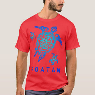 Camiseta Roatan Honduras Sea Blue