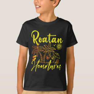 Camiseta Roatan Souvenirs Honduras Beach Honduras Vacing Ho