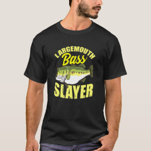 Camiseta Roba de boca grande dizendo peixe pesca de água do