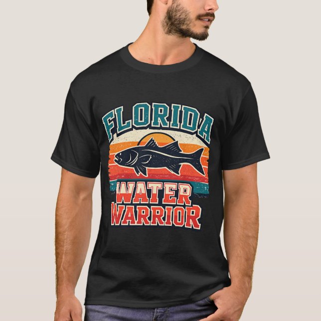 Camiseta Roba de Boca Grande e Óculos de Sol Divertido Pesc (Frente)