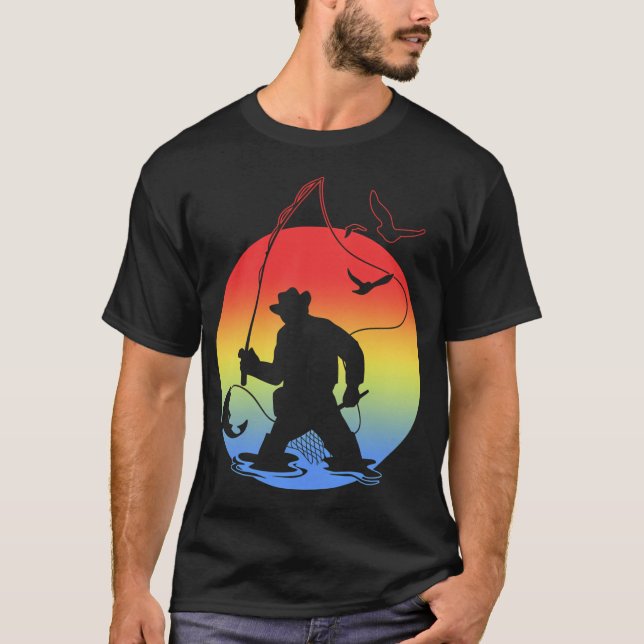 Camiseta Roba de boca grande retrô (Frente)