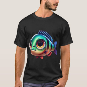 Camiseta Roba Peixe-Bassê Pavão Adorável