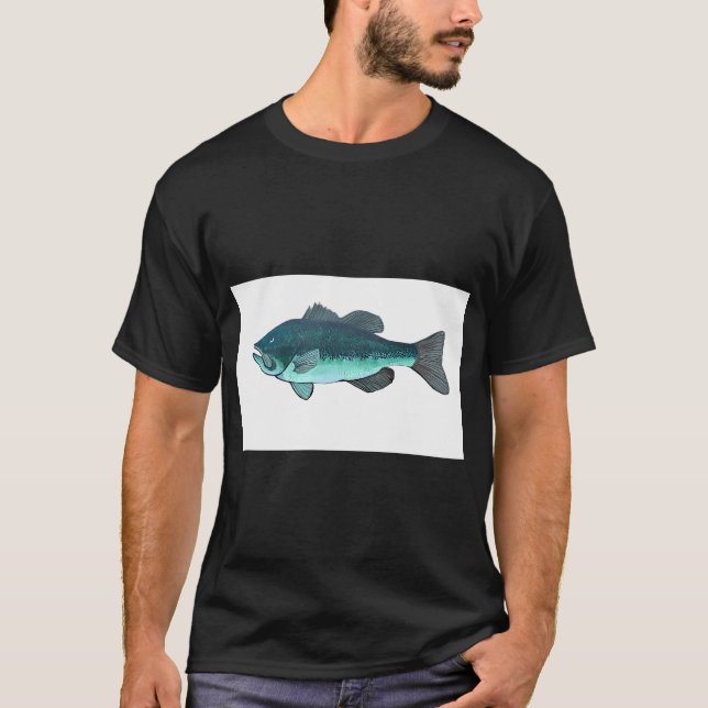Camiseta Robalo Peixe Lutador (Frente)
