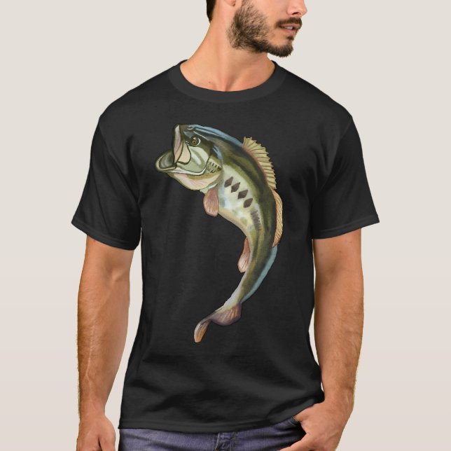 Camiseta Robalo-peva Saltando (Frente)
