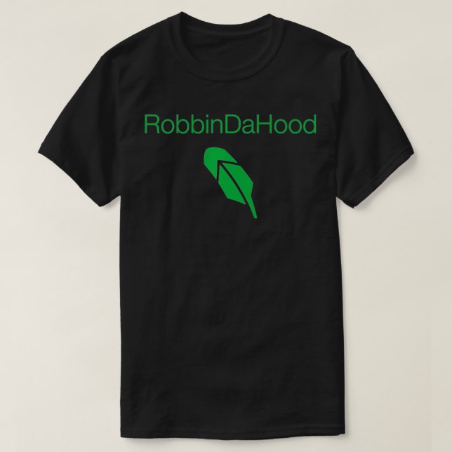 Camiseta Robbin Da Hood Premium (Frente do Design)