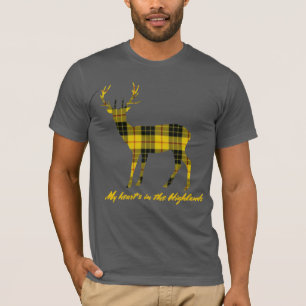 Camiseta Robert Burns cita MacLeod de LewisTartan Stag