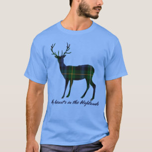 Camiseta Robert Burns Cote Clan Campbell Tartan Stag
