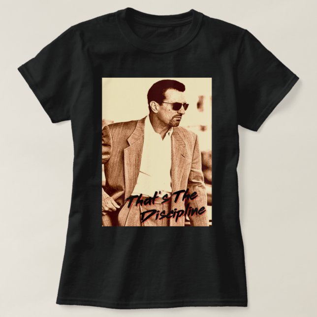 Camiseta Robert De Niro - Calor (Frente do Design)