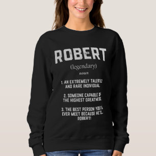 Camiseta Robert Definition Talent Excelente Bob Cosplay Rob
