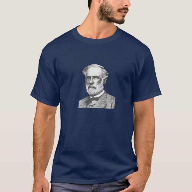 Camiseta Robert E. Lee e citações (Frente)