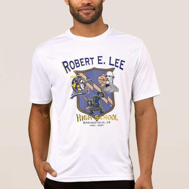 Camiseta Robert E. Lee Segundo grau Springfield VA (Frente)