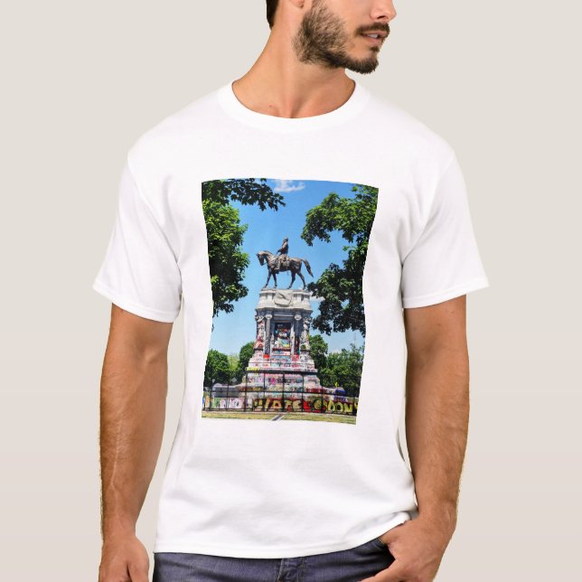 Camiseta Robert E Lee Statue (Frente)