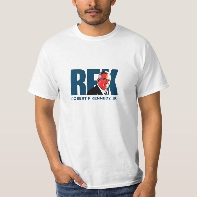 Camiseta Robert F Kennedy Jr - RFK para o Presidente 2024 (Frente)