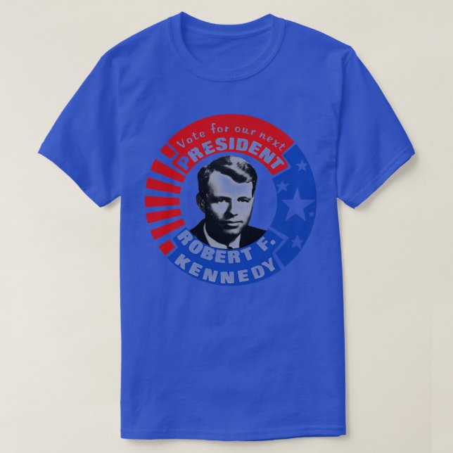 Camiseta Robert F Kennedy Para Presidente (Frente do Design)