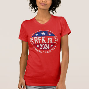 Camiseta Robert Kennedy Jr. para o Presidente 2024