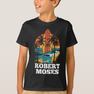 Camiseta Robert Moses Surfboard Surfismo Retrô