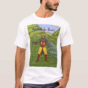 Camiseta Robert, o Bruce Scotland, o Bravo