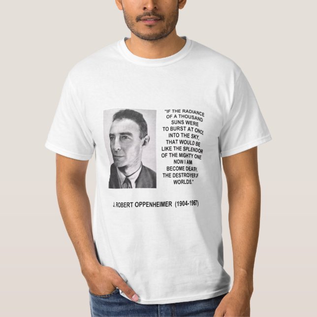 Camiseta Robert Oppenheimer (Frente)