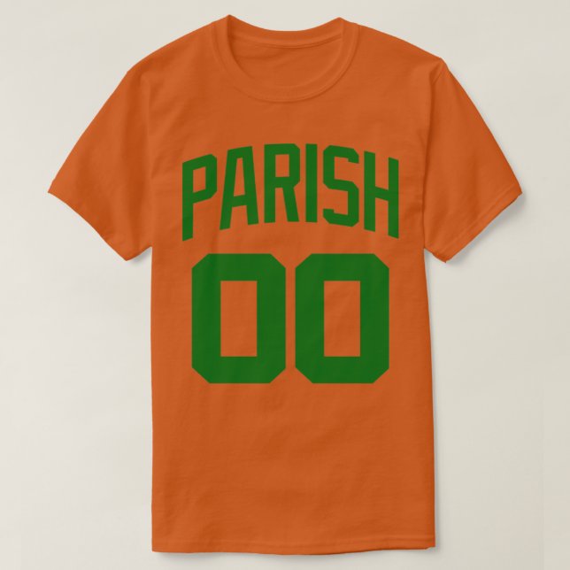 Camiseta Robert Parish Jersey White (Frente do Design)