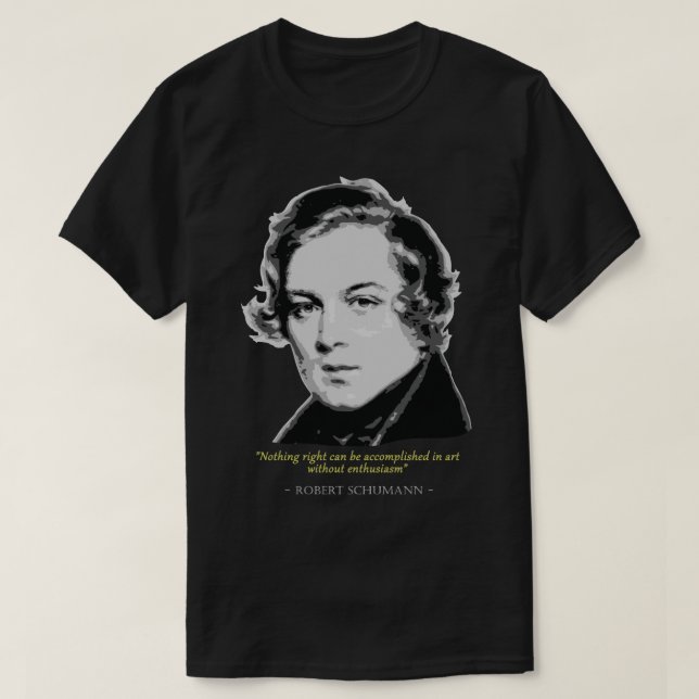 Camiseta Robert Schumann Cote (Frente do Design)