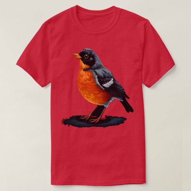 Camiseta Robin Americano Smiling (Frente do Design)
