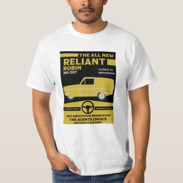 Camiseta Robin Car Confiável (Frente)
