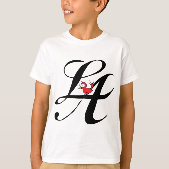 Camiseta Robin com Los Angeles. (Frente)