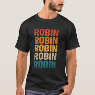 Camiseta Robin First Name Shirt Vintage Robin Name