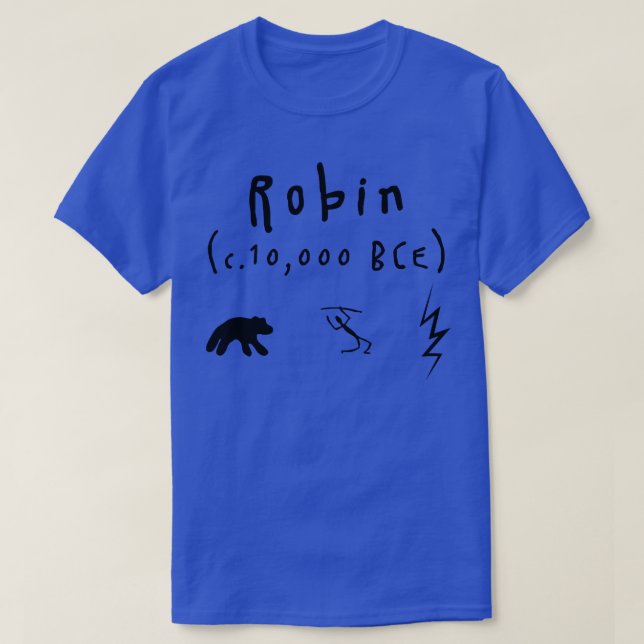 Camiseta Robin Ghosts (Frente do Design)