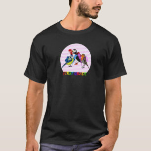 Camiseta Robin Puffin Pássaro Primeiro Dia de Escola Primei