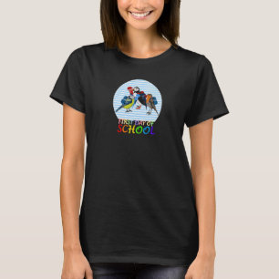 Camiseta Robin Puffin Pássaro Primeiro Dia de Escola Primei