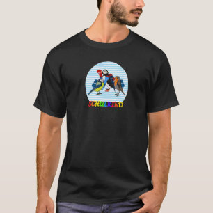 Camiseta Robin Puffin Pássaro Primeiro Dia Na Escola Biólog
