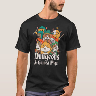 Camiseta robinato de masmorras e cobaias