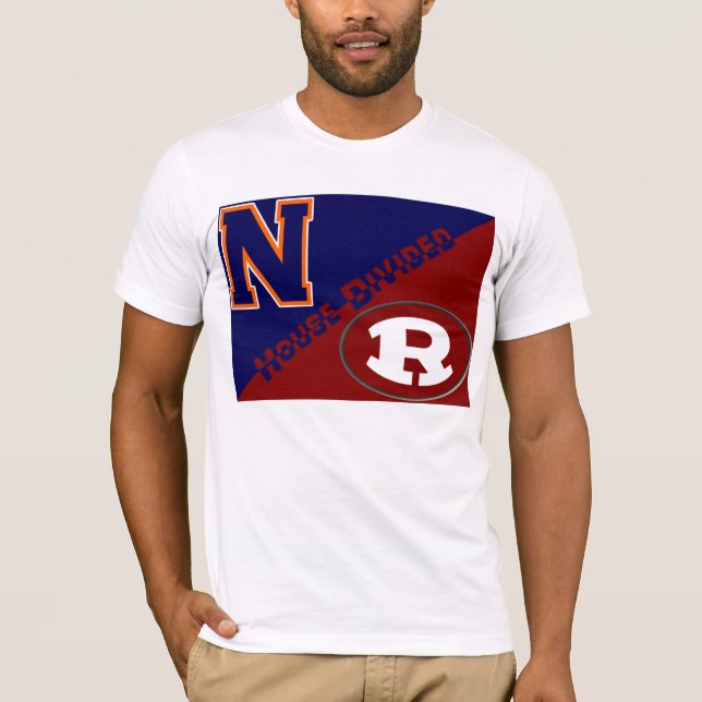 Camiseta Robins divididos casa de Warner contra Northside (Frente)
