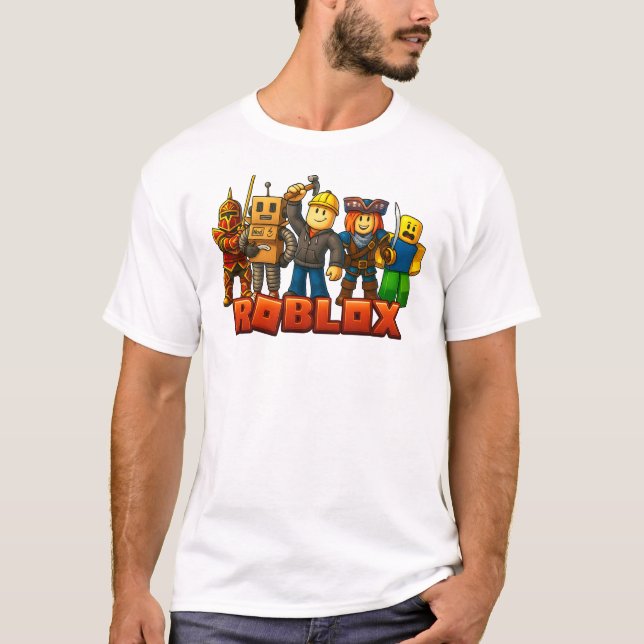 Camiseta Roblox Gamer (Frente)