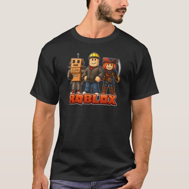 Camiseta Roblox Gamer (Frente)