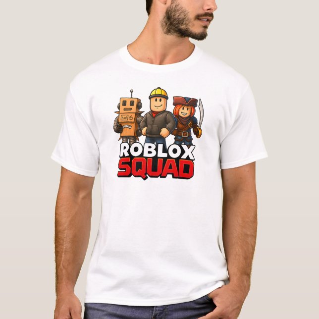 Camiseta Roblox Squad (Frente)