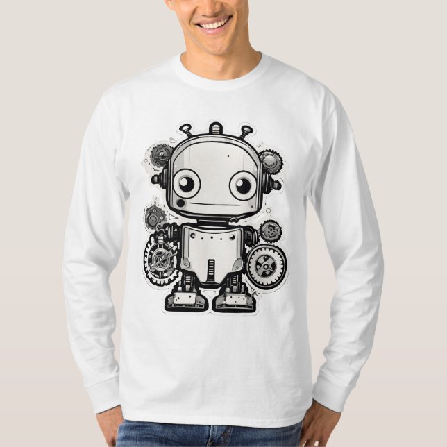 Camiseta robô (Frente)