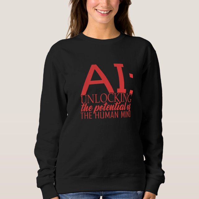 Camiseta Robô AI de aprendizado profundo (Frente)