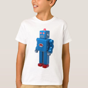 Camiseta Robô Azul