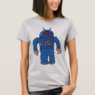 Camiseta Robô azul