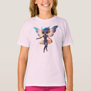 Camiseta Robô Bailarina Fofa Dançando Pixie
