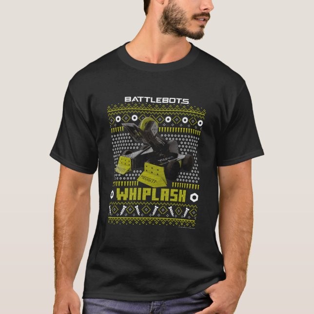 Camiseta Robô Battlebots Whiplash Feio (Frente)