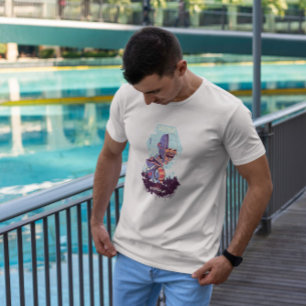 Camiseta Robô Cyber Urban Sci Fi Mau