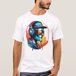 Camiseta robô D.J