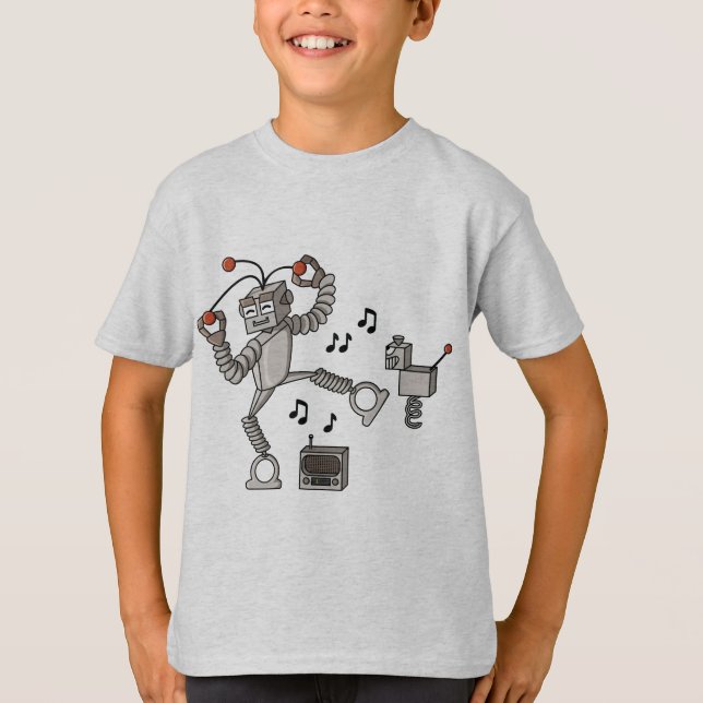 Camiseta Robô da dança (Frente)