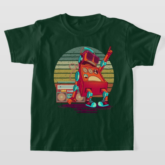Camiseta Robô dançante (Postura )