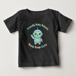 Camiseta Robô de Conforto de Algodão